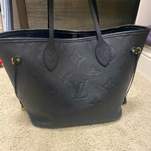 Authentic Louis Vuitton Black Tote.